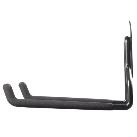 Uchwyt ścienny do garażu Maclean, na opony, narzędzia ogrodnicze, drabinę, węże. rowery, stalowy, max. obciążenie 35kg, MC-440