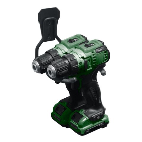 Uchwyt ścienny do garażu Maclean, na opony, narzędzia ogrodnicze, drabinę, węże. rowery, stalowy, max. obciążenie 35kg, MC-440