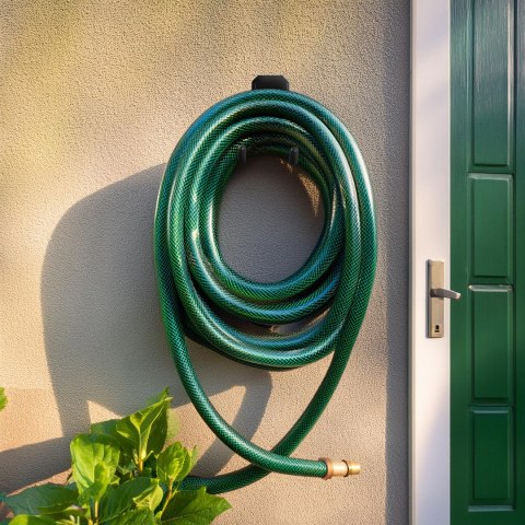 Uchwyt ścienny do garażu Maclean, na opony, narzędzia ogrodnicze, drabinę, węże. rowery, stalowy, max. obciążenie 35kg, MC-440