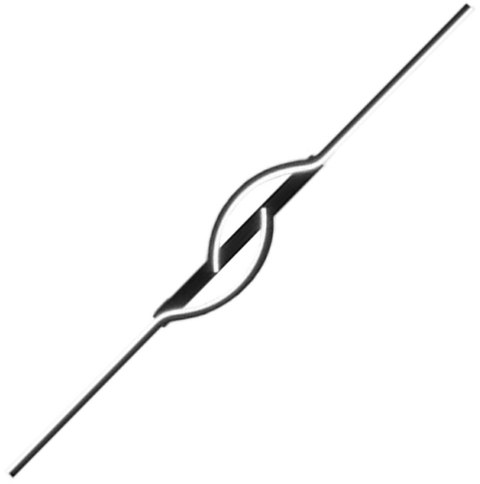 ZD143B Lampa scienna kinkiet 60cm led ciepły biały