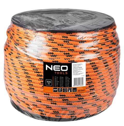 Linka pleciona polipropylenowa fi 14, 100 m