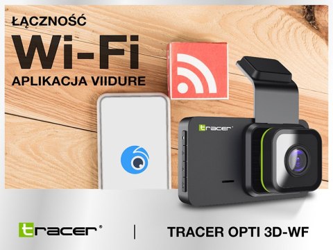 Wideorejestrator TRACER OPTI 3D-WF