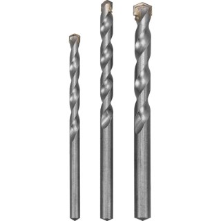 Wiertła do betonu szt.3 (6,8,10mm) pudełko plastikowe proline