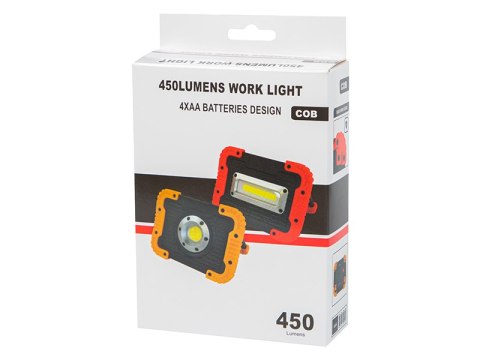 71-498# Lampa warsztatowa lw530 halogen led na baterie aa