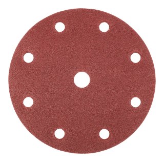 Krążki ścierne 150 mm, P100, 5 szt., z 9 otworami do 04-721