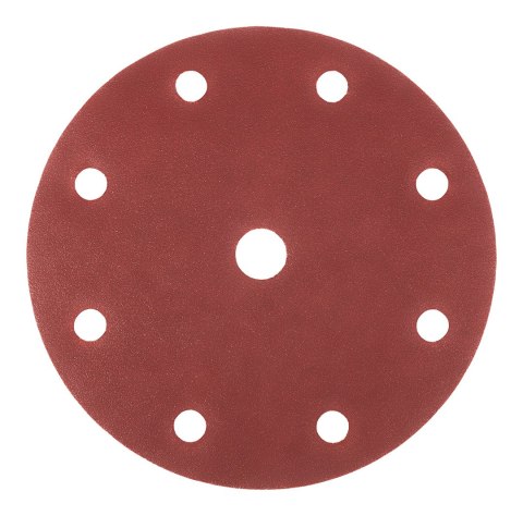 Krążki ścierne 150 mm, P240, 5 szt., z 9 otworami do 04-721