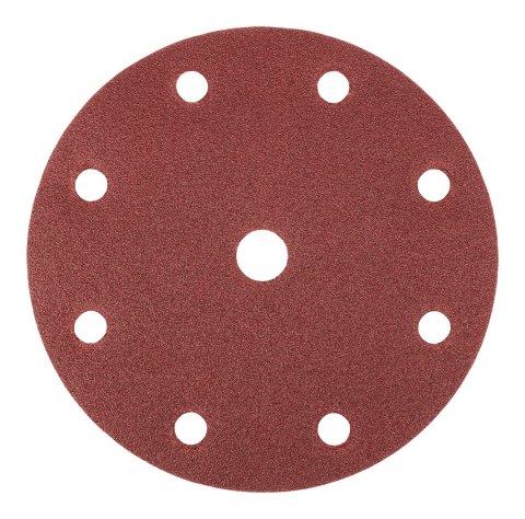 Krążki ścierne 150 mm, P60, 5 szt., z 9 otworami do 04-721