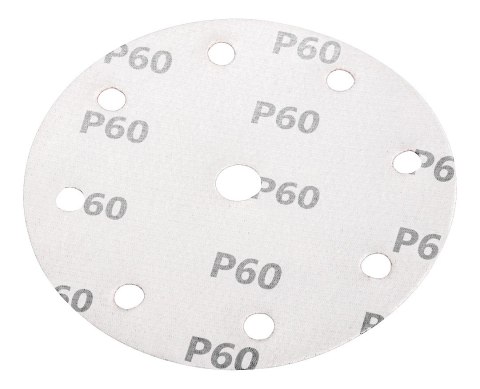 Krążki ścierne 150 mm, P60, 5 szt., z 9 otworami do 04-721