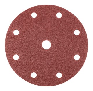 Krążki ścierne 150 mm, P80, 5 szt., z 9 otworami do 04-721
