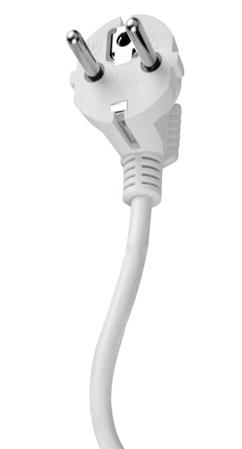 Przedłużacz listwowy 5 m, 3 x 1.5 mm2, 5G, biały, ON/OFF