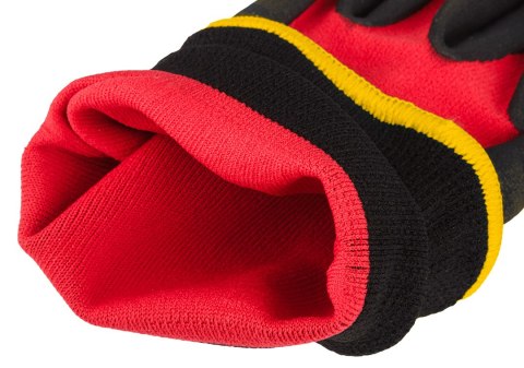 Rękawice robocze ultraflex, nylon-spandex, pokrycie polimetrowo-nitrylowe (foam), 4131X, rozmiar 10