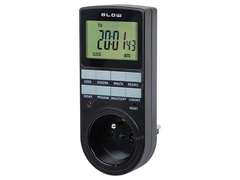 72-018# Programator czasomierz cyfrowy t5 czarny