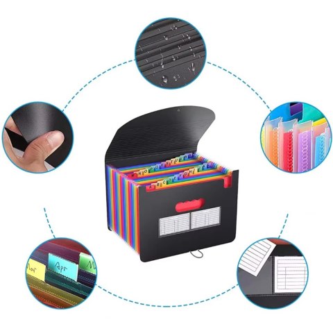 DA288 Teczka organizer na dokumenty a4