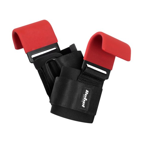 Haki treningowe, uchwyty do sztangi do martwego ciągu , REBEL ACTIVE Haki treningowe, uchwyty do sztangi do martwego ciągu , REBEL ACTIVE