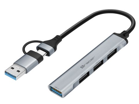 ADAPTER TRACER A-4, USB Type-C do USB-A, 4x USB-A ADAPTER TRACER A-4, USB Type-C do USB-A, 4x USB-A
