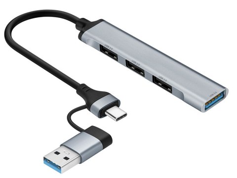 ADAPTER TRACER A-4, USB Type-C do USB-A, 4x USB-A ADAPTER TRACER A-4, USB Type-C do USB-A, 4x USB-A