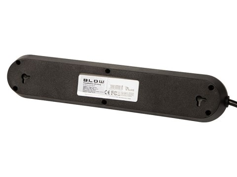 98-228# Przedłużacz sieciowy ps-550 5-gniazd 3xusb 5m czarny 3x1mm