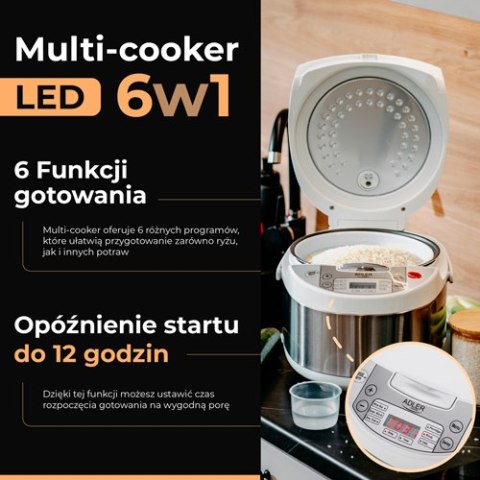AD 6420 Multi-cooker 6 in 1 - 3,25 l