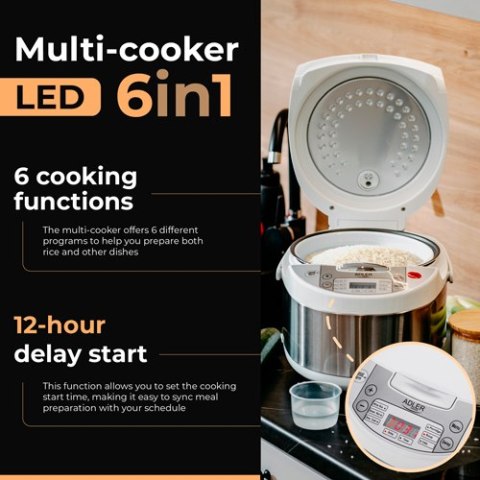 AD 6420 Multi-cooker 6 in 1 - 3,25 l