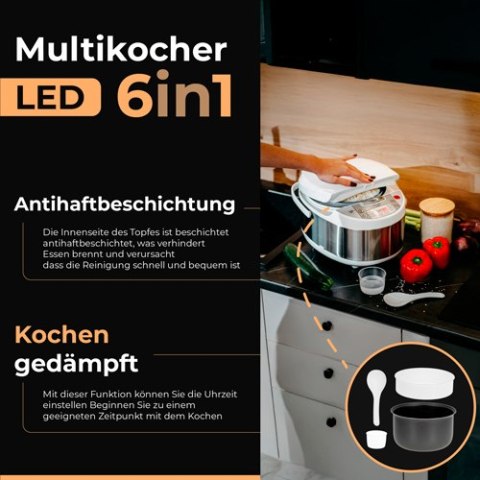 AD 6420 Multi-cooker 6 in 1 - 3,25 l