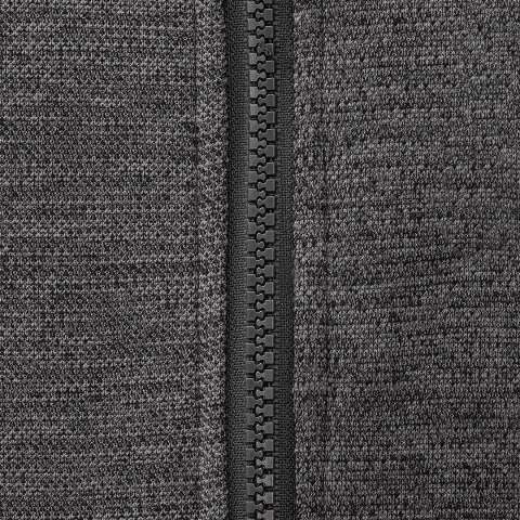 Bluza rozpinana OUTDOOR, pique, szara, rozmiar XXL