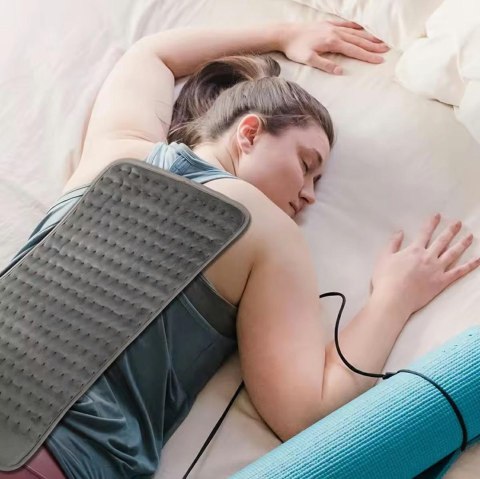 DA295 Poduszka elektryczna 60x30 szara