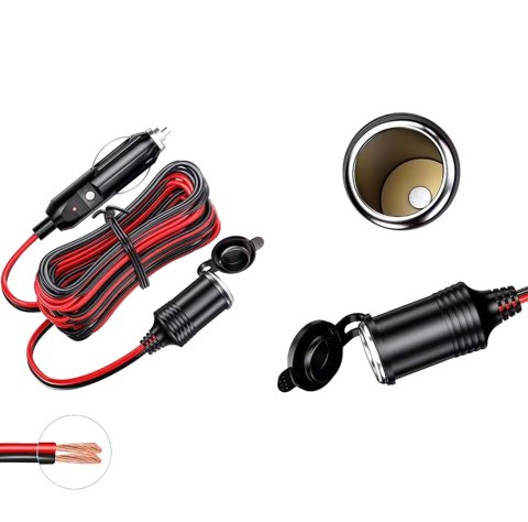 PLS43 Przedłużacz gniazda zapalniczki 4m