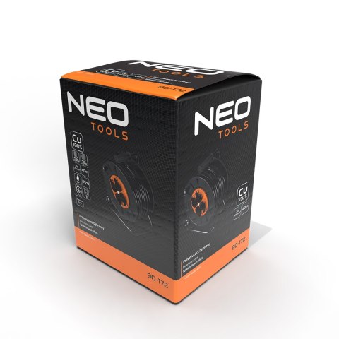 Przedłużacz bębnowy 40 m, 3 x 1.5 mm2 Przedłużacz bębnowy 40 m, 3 x 1.5 mm2