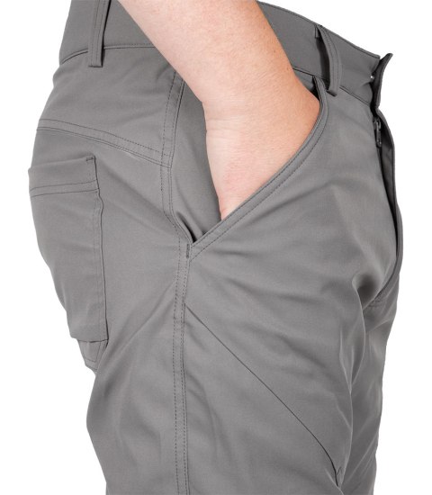 Spodnie robocze OUTDOOR, 2 way stretch, szare, rozmiar XL