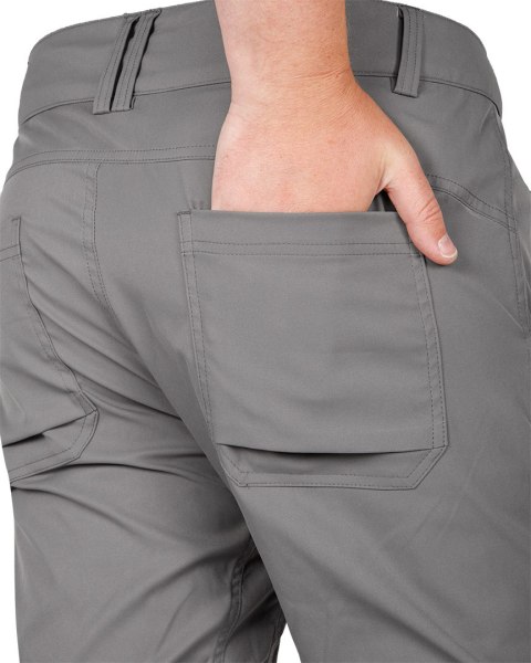Spodnie robocze OUTDOOR, 2 way stretch, szare, rozmiar XXL