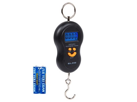 44-097# Waga bagażowa turystyczna hakowa ls103 50kg czarna