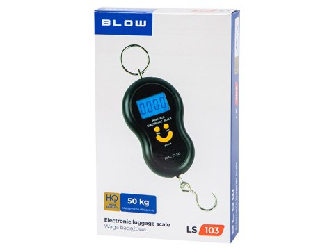 44-097# Waga bagażowa turystyczna hakowa ls103 50kg czarna