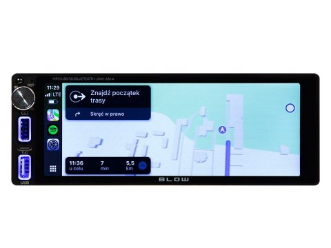 78-350# Radio blow avh-686a rds mp3/usb/micro sd/bluetooth