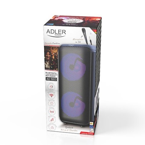 AD 1903 Głośnik bluetooth z radiem / funkcja karaoke