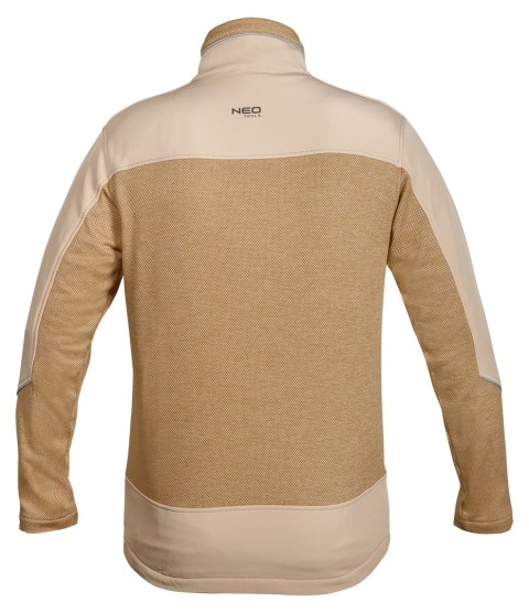 Bluza softshell OUTDOOR, beżowa, rozmiar S Bluza softshell OUTDOOR, beżowa, rozmiar S