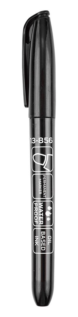 Marker budowlany, czarny, permanentny, wodoodporny, olejowy, 4 szt. Marker budowlany, czarny, permanentny, wodoodporny, olejowy, 4 szt.
