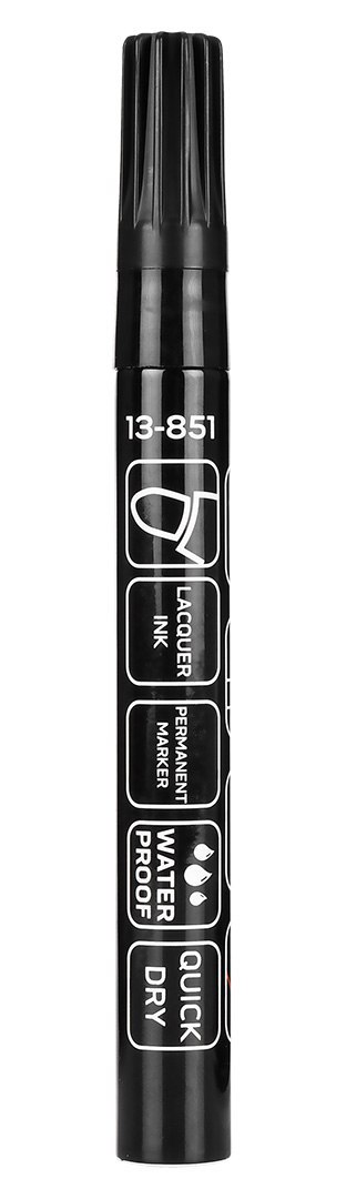 Marker budowlany gruby, 4 kolory, permanentny, wodoodporny, lakierowy, aluminiowy, 4 szt. Marker budowlany gruby, 4 kolory, permanentny, wodoodporny, lakierowy, aluminiowy, 4 szt.