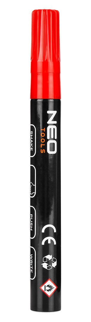 Marker budowlany gruby, 4 kolory, permanentny, wodoodporny, lakierowy, aluminiowy, 4 szt. Marker budowlany gruby, 4 kolory, permanentny, wodoodporny, lakierowy, aluminiowy, 4 szt.