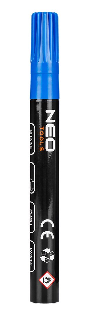 Marker budowlany gruby, 4 kolory, permanentny, wodoodporny, lakierowy, aluminiowy, 4 szt. Marker budowlany gruby, 4 kolory, permanentny, wodoodporny, lakierowy, aluminiowy, 4 szt.