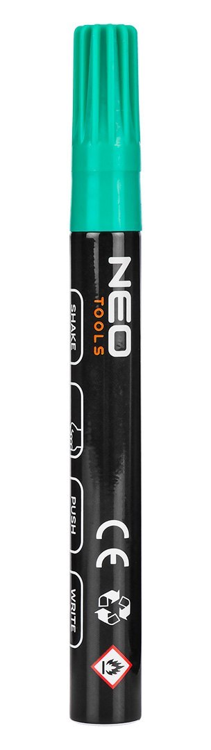 Marker budowlany gruby, 4 kolory, permanentny, wodoodporny, lakierowy, aluminiowy, 4 szt. Marker budowlany gruby, 4 kolory, permanentny, wodoodporny, lakierowy, aluminiowy, 4 szt.