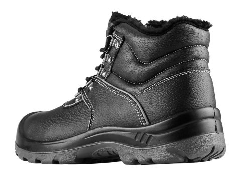 Trzewiki robocze ocieplane S3 SRC, stalowy podnosek i wkładka antyprzebiciowa, rozmiar 42 Trzewiki robocze ocieplane S3 SRC, stalowy podnosek i wkładka antyprzebiciowa, rozmiar 42
