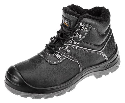 Trzewiki robocze ocieplane S3 SRC, stalowy podnosek i wkładka antyprzebiciowa, rozmiar 43
