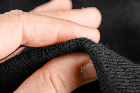 Kominiarka ocieplana, czarna, one size Kominiarka ocieplana, czarna, one size