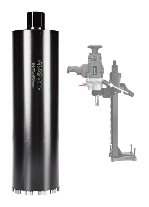 Otwornica diamentowa do wiertnicy 58G540 122 x 450 mm x 11T