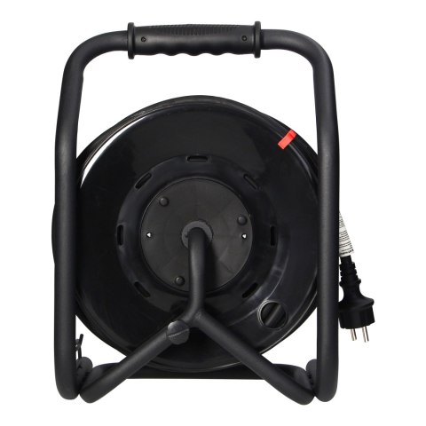 Przedłużacz bębnowy profesjonalny IP44, 4 gniazda 2P+Z (Schuko), kabel gumowy olejoodporny, H07RN-F 3x2,5mm?, długość 40m, unika