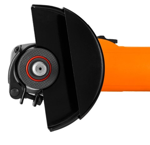 Szlifierka kątowa 1000W, tarcza 125 x 22.2 mm, obroty 3000-12000 min-1 Szlifierka kątowa 1000W, tarcza 125 x 22.2 mm, obroty 3000-12000 min-1