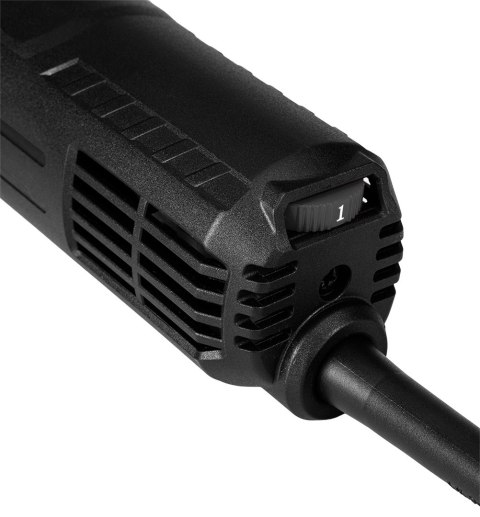 Szlifierka kątowa 1000W, tarcza 125 x 22.2 mm, obroty 3000-12000 min-1 Szlifierka kątowa 1000W, tarcza 125 x 22.2 mm, obroty 3000-12000 min-1