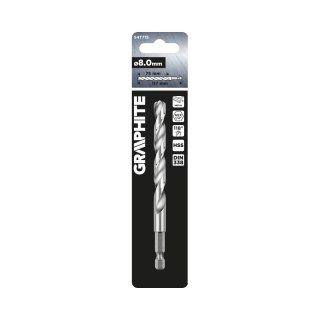 Wiertło do metalu Hex 8.0 mm