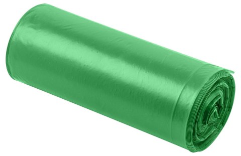 Worki na odpady 200 L, zielone z taśmą, 40 mic, 10 szt. Worki na odpady 200 L, zielone z taśmą, 40 mic, 10 szt.