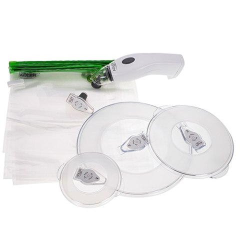 AD 4514 Pompka do pakowania próżniowego + zestaw do próżniowego pakowania